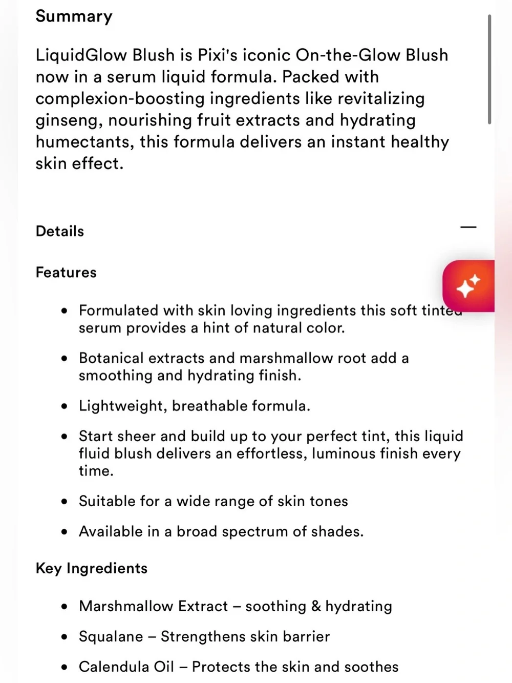 NIB Liquid Glow Cheek Tint